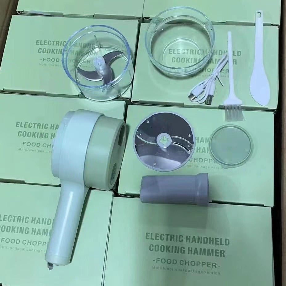 Electric Garlic Chopper & Pounding Tool