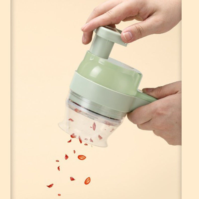 Electric Garlic Chopper & Pounding Tool